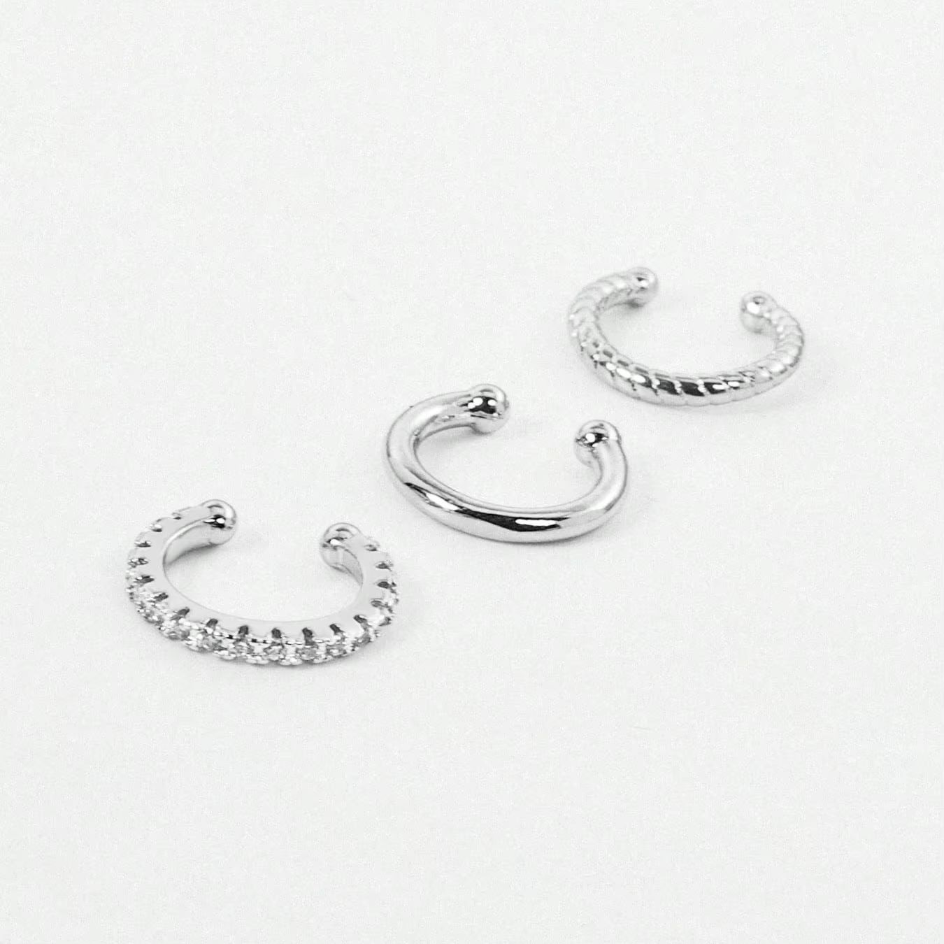 3 Pcs Ear Cuff Earrings for Wo - đánh giá và giá Body Jewelry Hypoallergenic