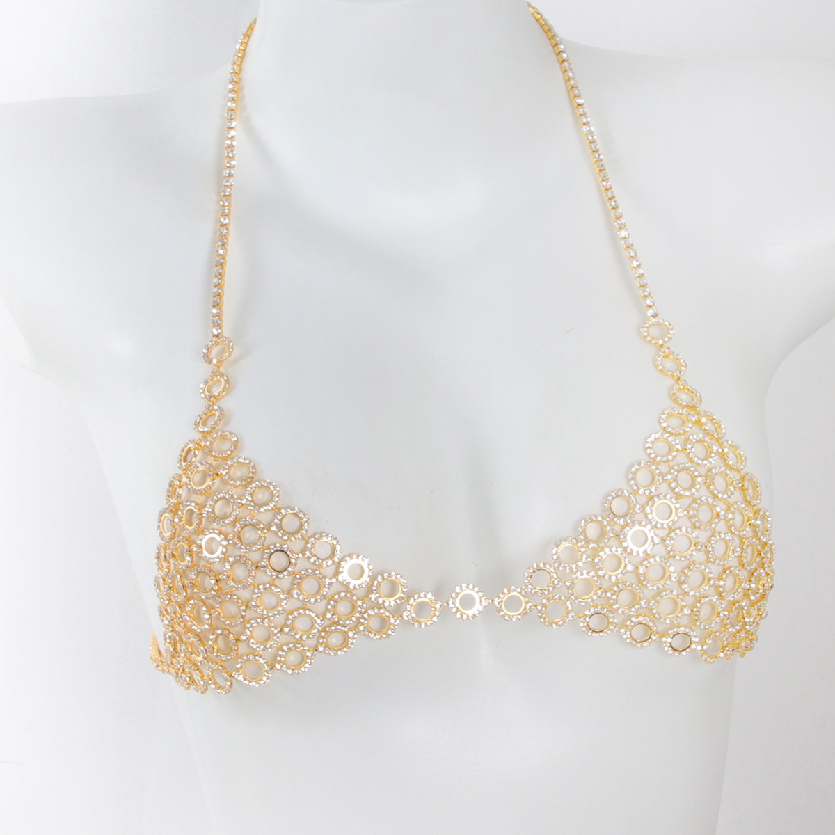 Fashionable Circular Splicing  - đánh giá và giá Body Jewelry Rhinestone