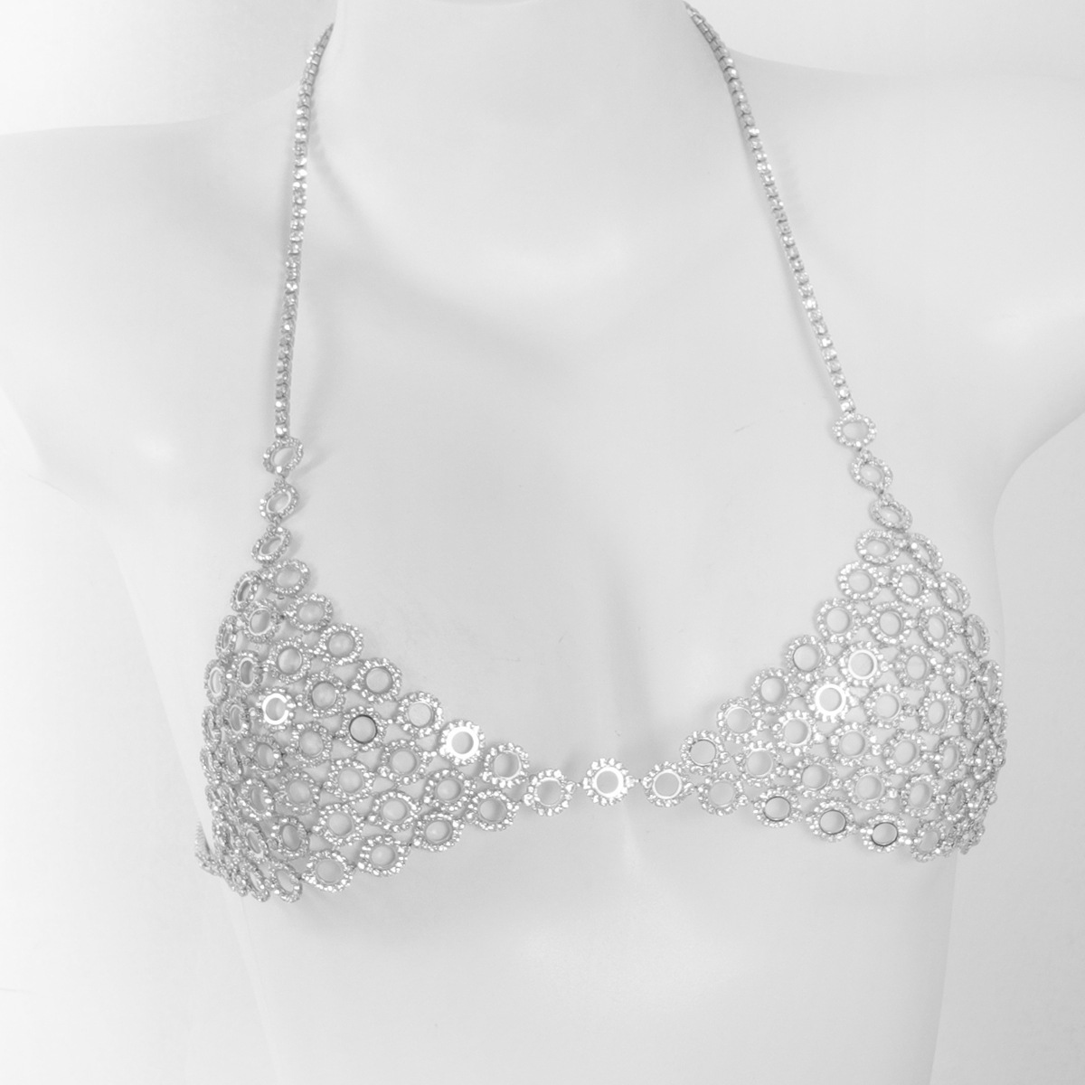 Fashionable Circular Splicing  - đánh giá và giá Body Jewelry Rhinestone