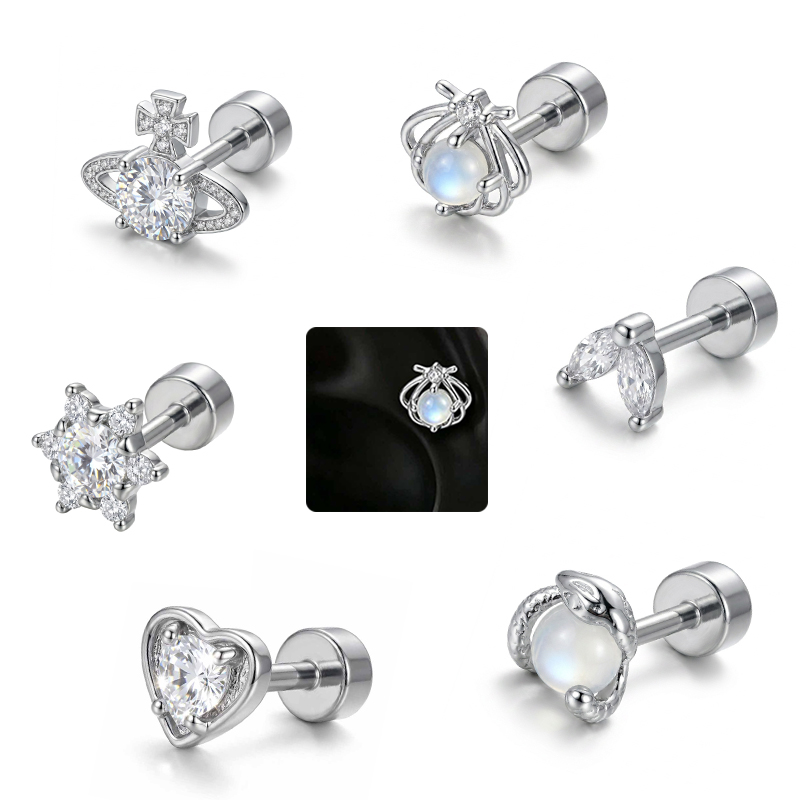 1PC Hypoallergenic Cartilage E - đánh giá và giá Body Jewelry Hypoallergenic