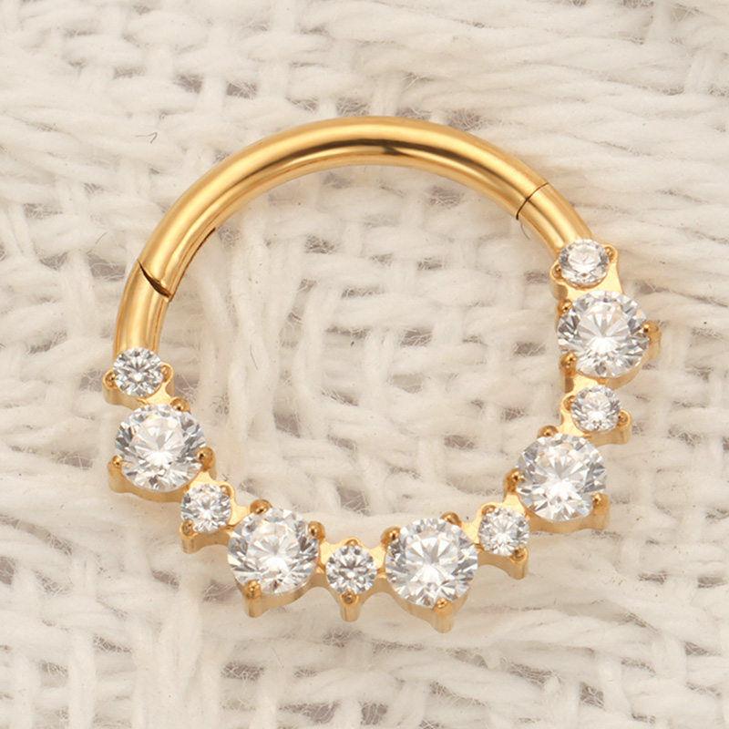 ASTM F136 TItanium Daith Click - đánh giá và giá Zoor Body Jewelry