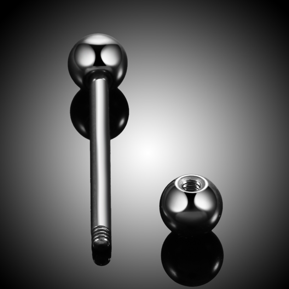 1PC G23 Titanium Straight Barb - đánh giá và giá Tongue Barbell Straight
