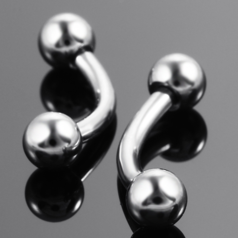 10 Cái/lốc Thép Lông Mày Chuối - đánh giá và giá Zoor Body Jewelry
