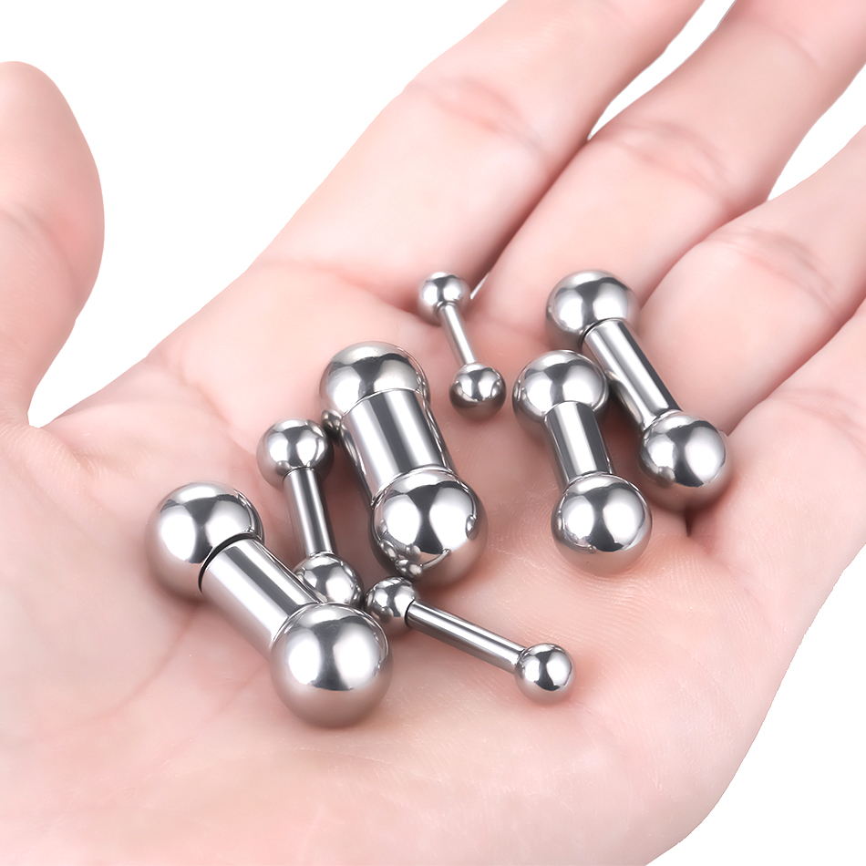 1PC Steel Big Size Genital Str - đánh giá và giá Tongue Barbell Straight