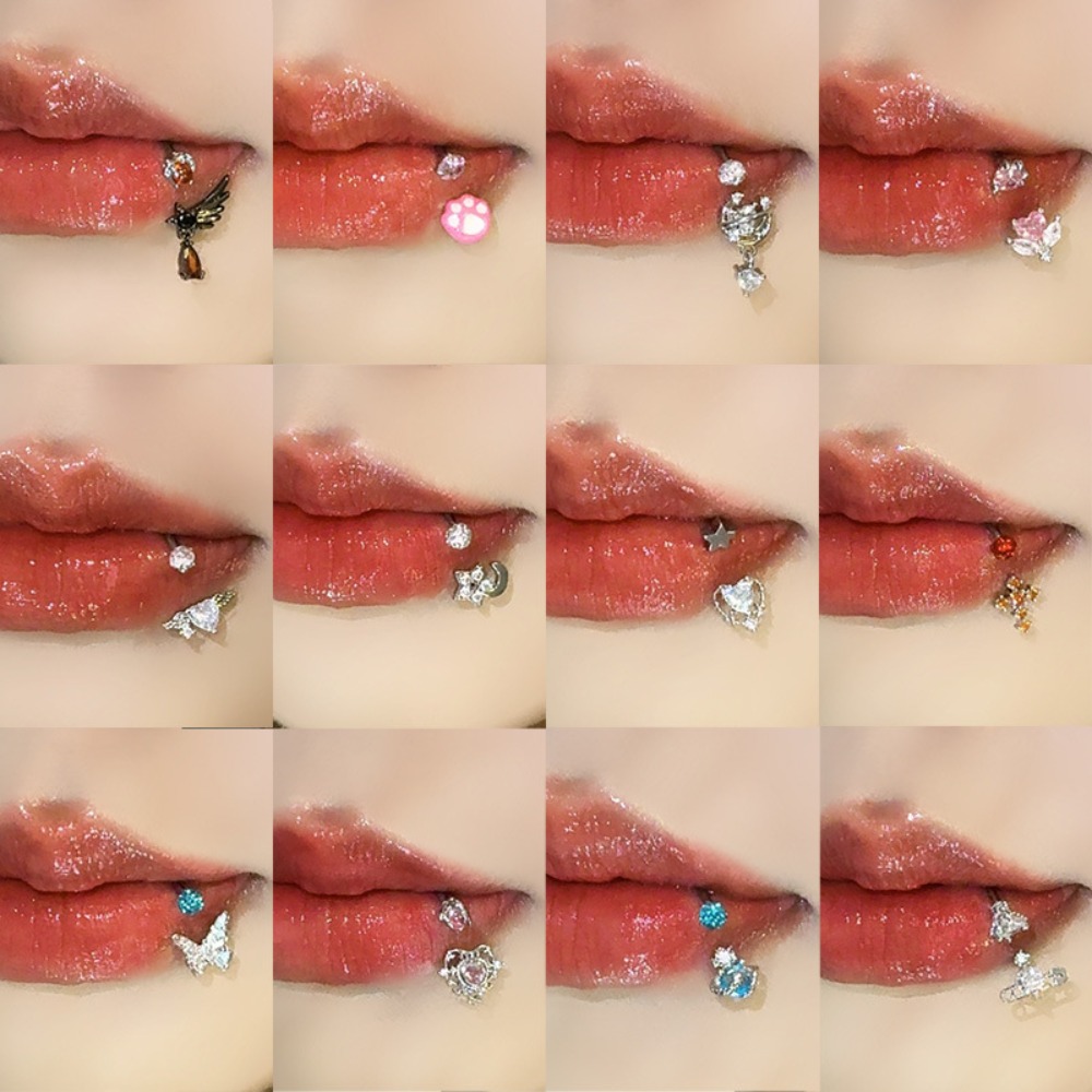 Lip Ring Collection Horseshoe  - đánh giá và giá Body Jewelry Europe