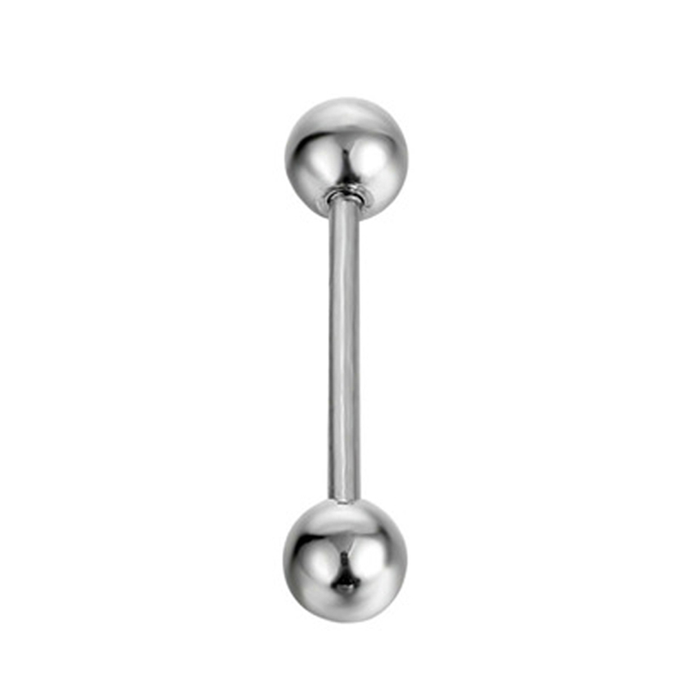 16 Chiếc 14G Thép Không Gỉ Núm - đánh giá và giá Tongue Barbell Straight