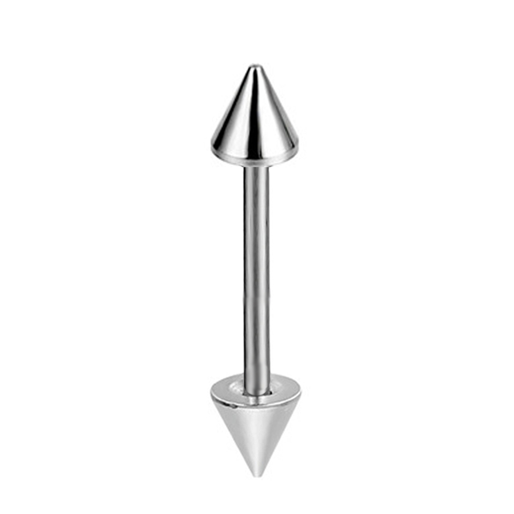 16 Chiếc 14G Thép Không Gỉ Núm - đánh giá và giá Tongue Barbell Straight