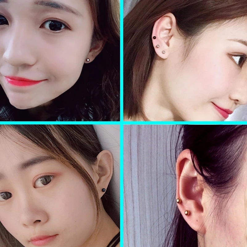 16 Chiếc 14G Thép Không Gỉ Núm - đánh giá và giá Tongue Barbell Straight