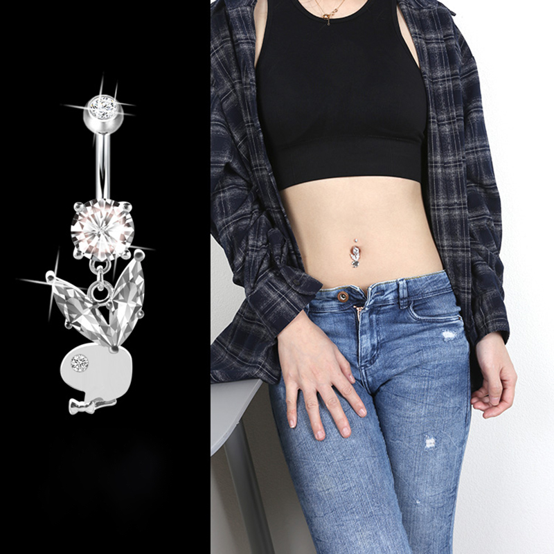 Không Gây Dị Ứng Bạc 925 Thỏ R - đánh giá và giá Body Jewelry Hypoallergenic