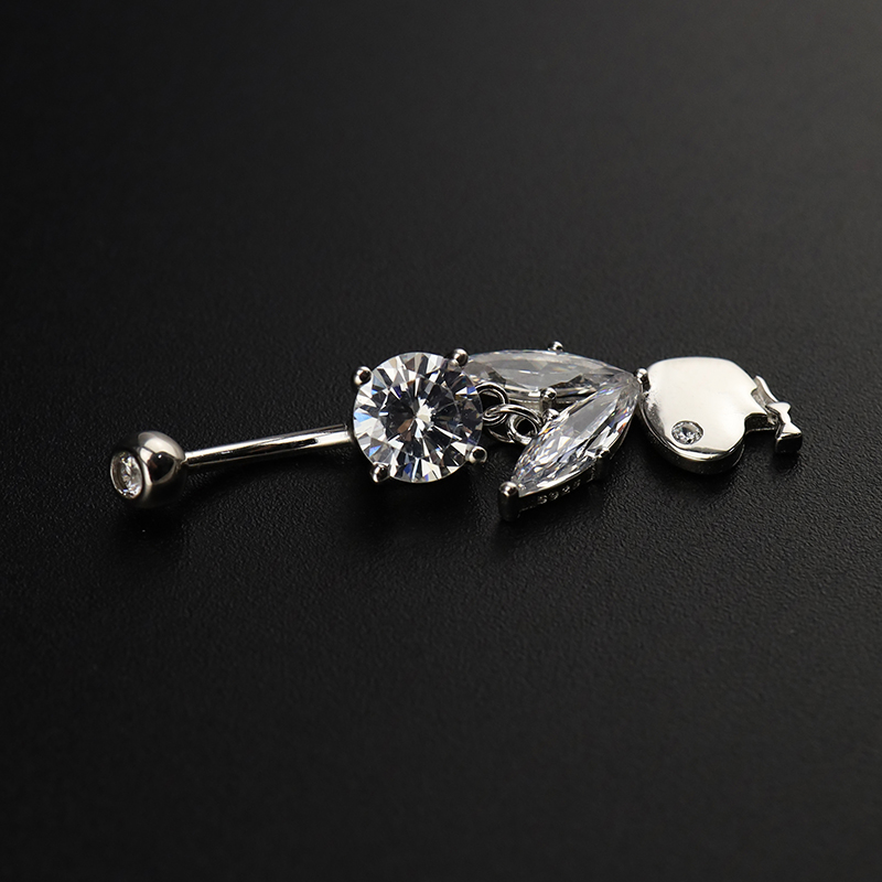 Không Gây Dị Ứng Bạc 925 Thỏ R - đánh giá và giá Body Jewelry Hypoallergenic