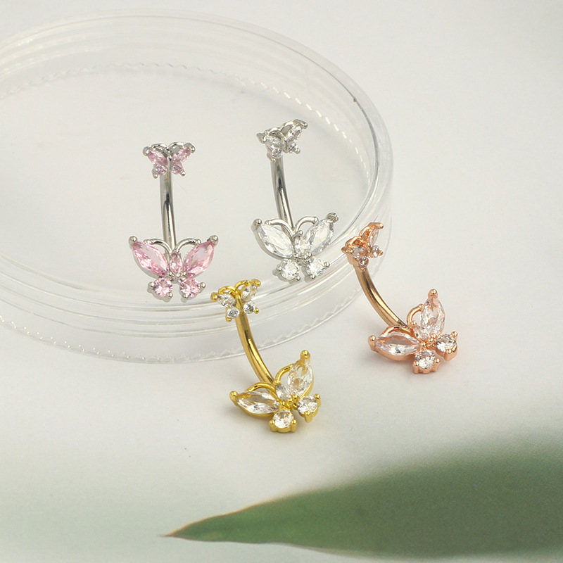 1Pcs Stainless steel pink butt - đánh giá và giá Body Jewelry Europe