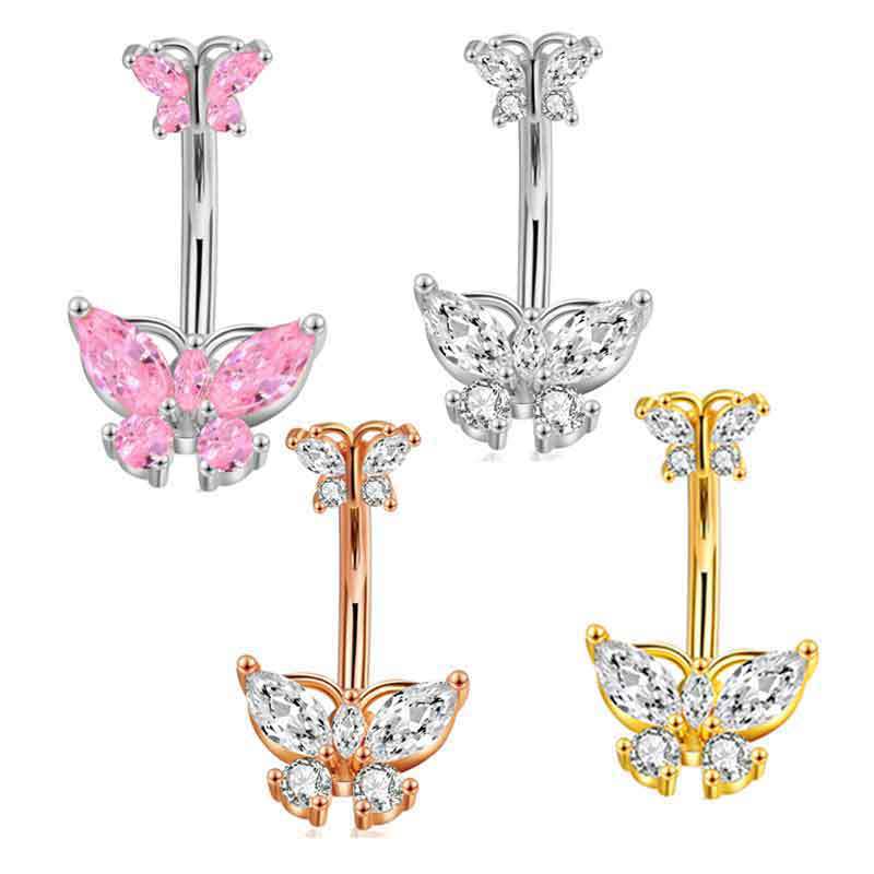 1Pcs Stainless steel pink butt - đánh giá và giá Body Jewelry Europe