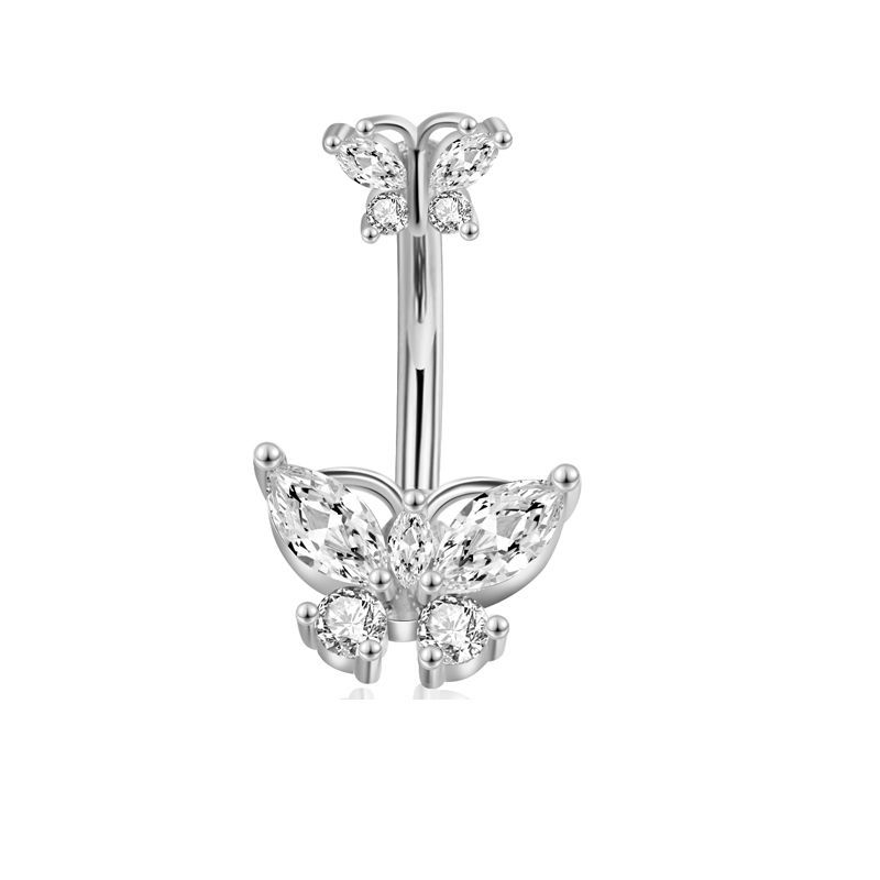 1Pcs Stainless steel pink butt - đánh giá và giá Body Jewelry Europe