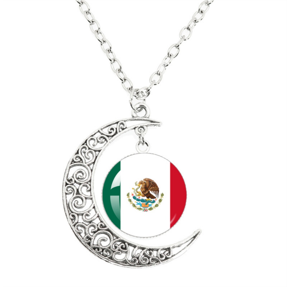 National Flag Moon Pendant Nec - đánh giá và giá Body Jewelry Australia