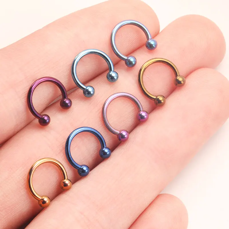 5pcs ASTM F136 Titanium Horses - đánh giá và giá Zoor Body Jewelry