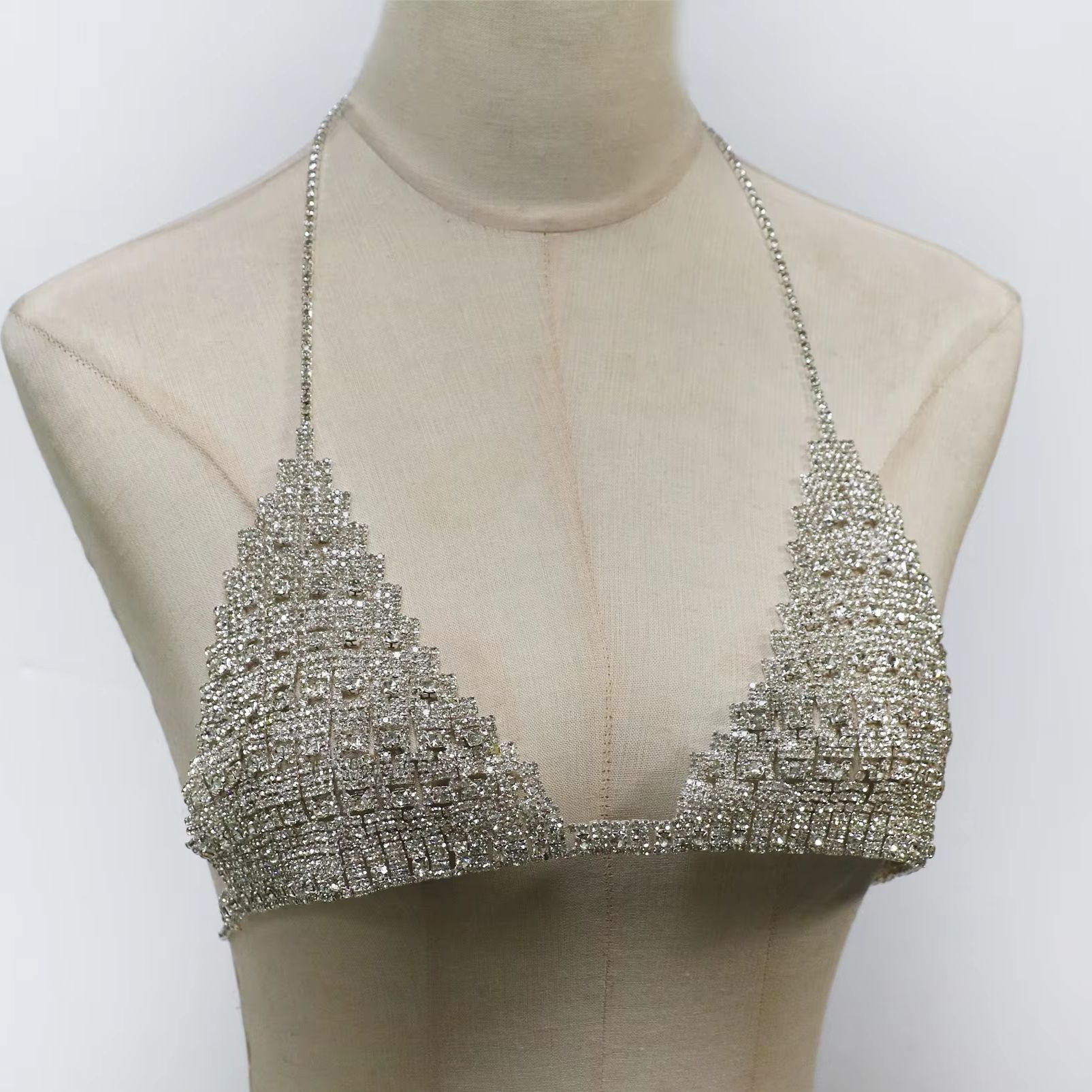 1Pcs Fashionable Neck Hanging  - đánh giá và giá Body Jewelry Rhinestone