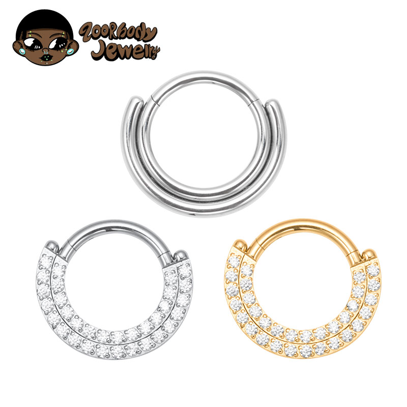 ASTM F136 Titanium Clicker Sep - đánh giá và giá Zoor Body Jewelry
