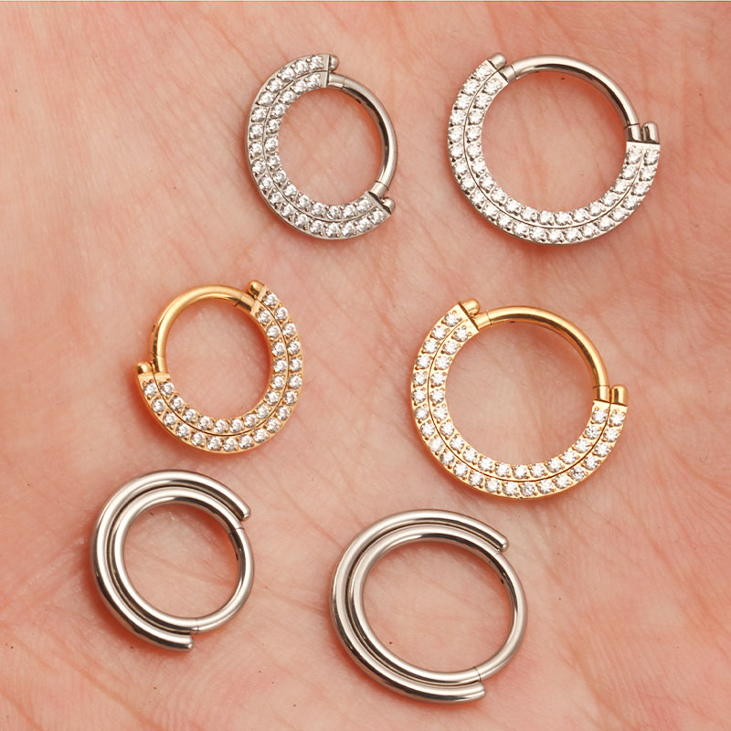 ASTM F136 Titanium Clicker Sep - đánh giá và giá Zoor Body Jewelry