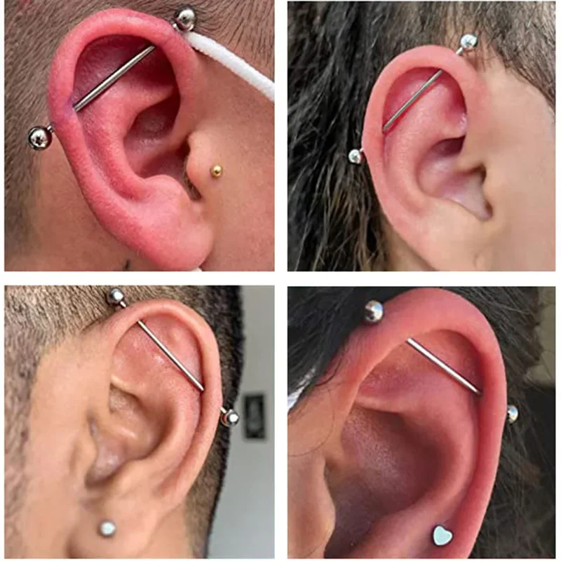 ASTM F136 Titanium Industrial  - đánh giá và giá Tongue Barbell Straight