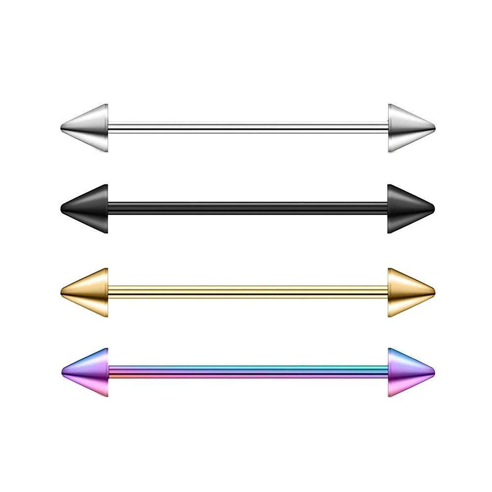 1Pcs Stainless Steel Straight  - đánh giá và giá Tongue Barbell Straight