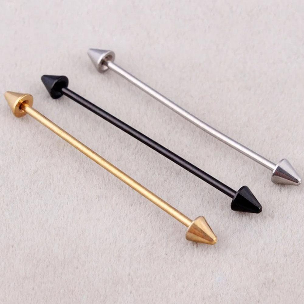 1Pcs Stainless Steel Straight  - đánh giá và giá Tongue Barbell Straight