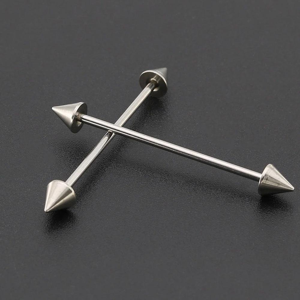 1Pcs Stainless Steel Straight  - đánh giá và giá Tongue Barbell Straight