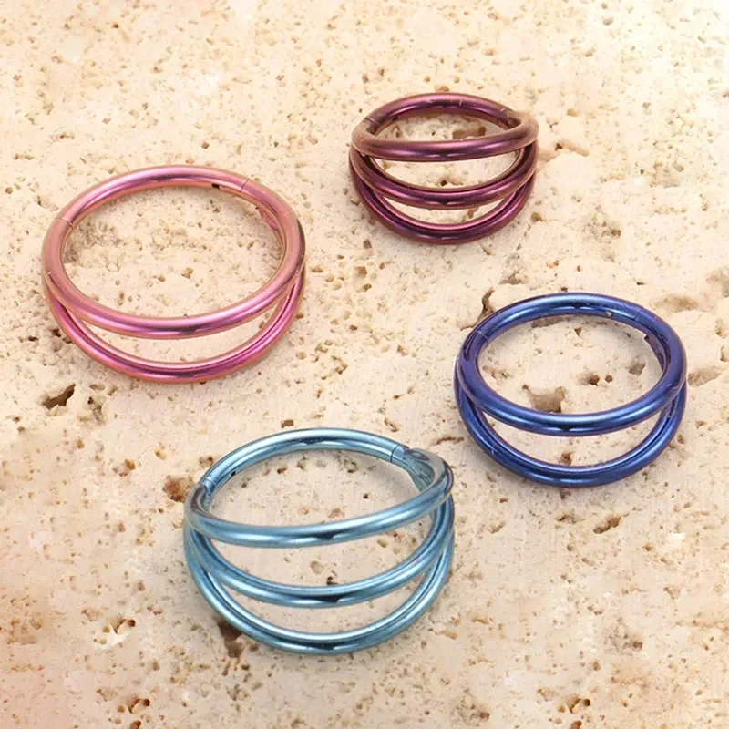 ASTM F136 Titanium 3 Layer Hin - đánh giá và giá Zoor Body Jewelry