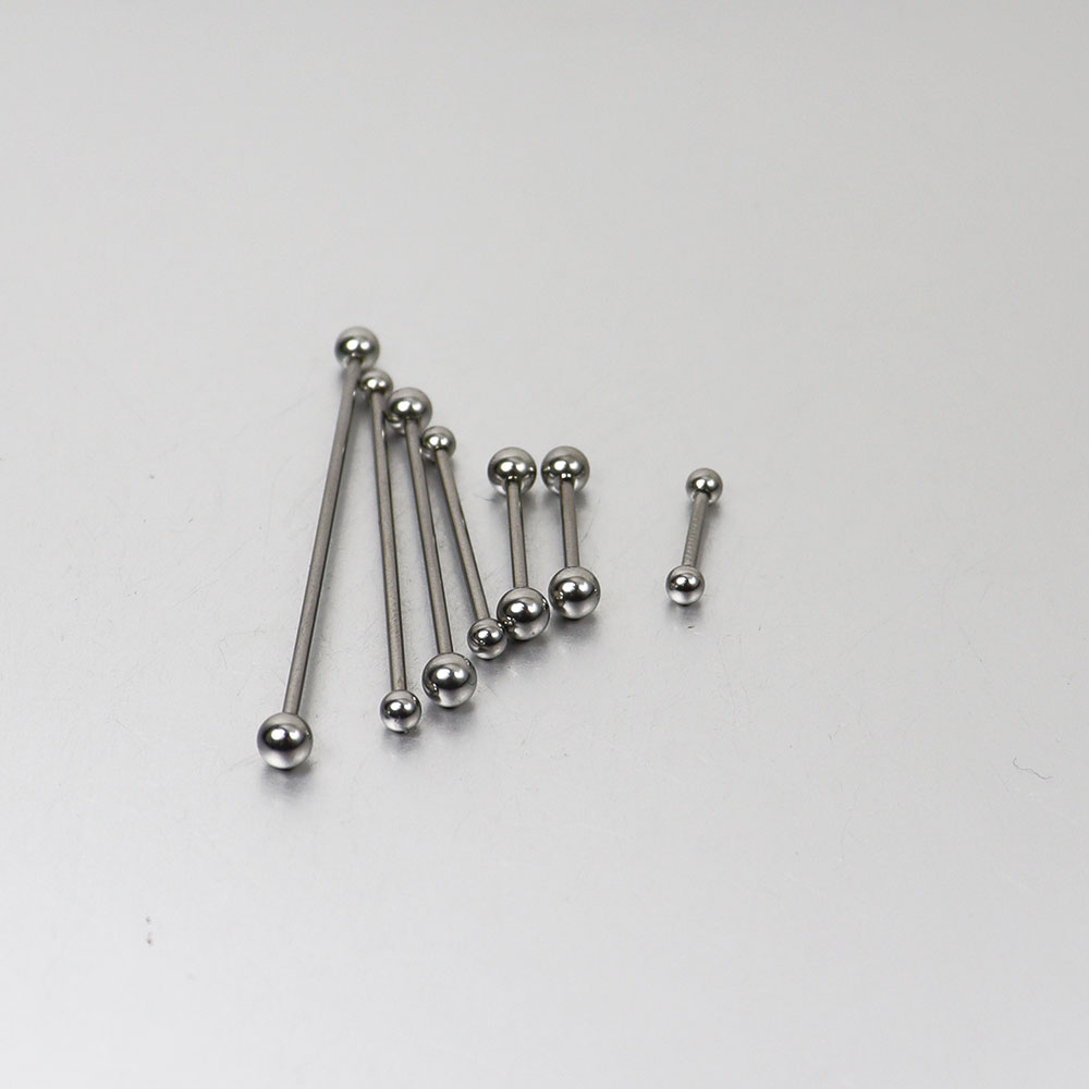 2 Pieces 0.8mm Stainless Steel - đánh giá và giá Tongue Barbell Straight