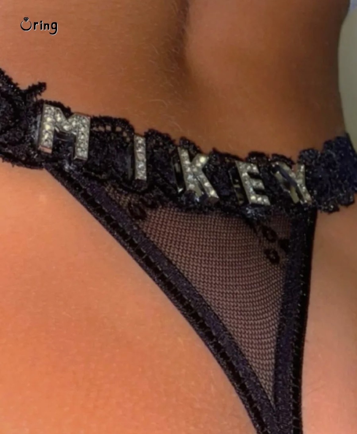 Custom Thongs with Name for Bo - đánh giá và giá Body Jewelry Names