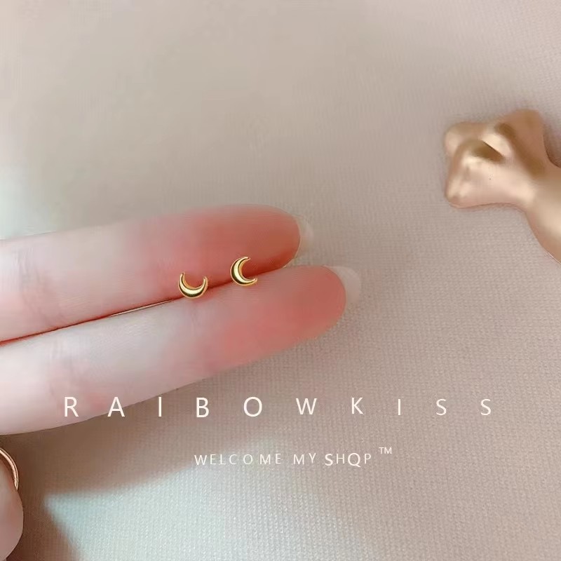 Korean Minimalism Gold Color S - đánh giá và giá Body Jewelry Hypoallergenic