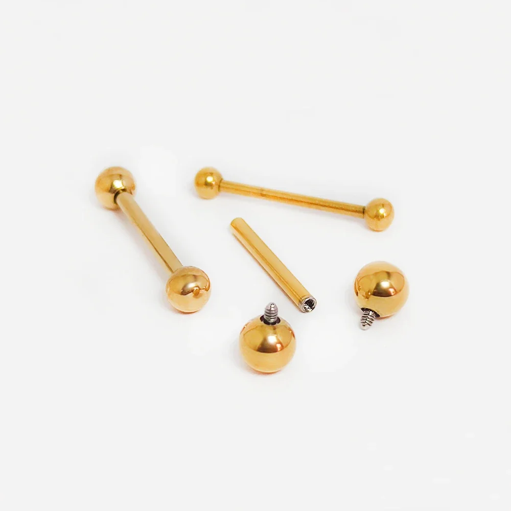 ASTM F136 Titanium Piercing Ba - đánh giá và giá Tongue Barbell Straight