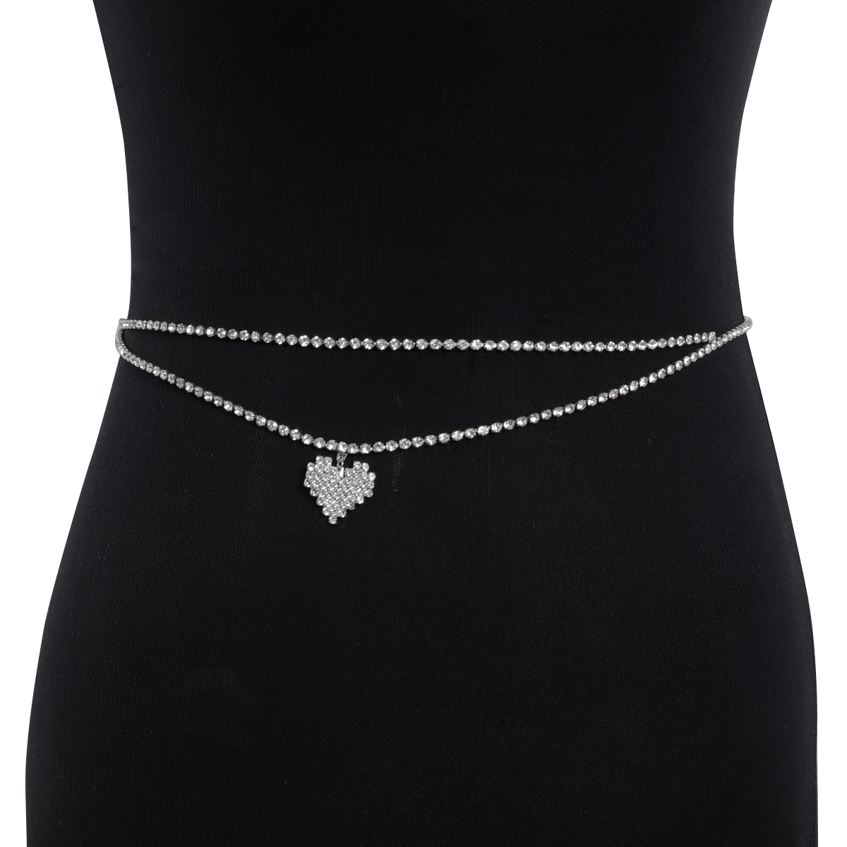 Fashionable Heart-shaped Sexy  - đánh giá và giá Body Jewelry Rhinestone