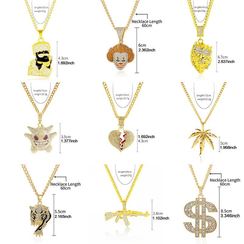 Cross Pendant Exag Gerated Men - đánh giá và giá Body Jewelry Europe