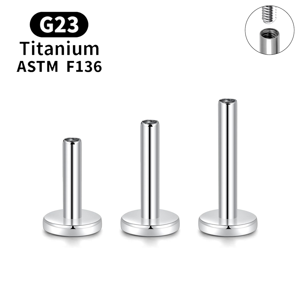 10PCS G23 Titanium Piercing In - đánh giá và giá Zoor Body Jewelry