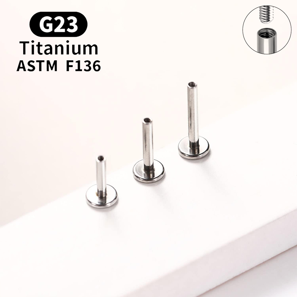 10PCS G23 Titanium Piercing In - đánh giá và giá Zoor Body Jewelry