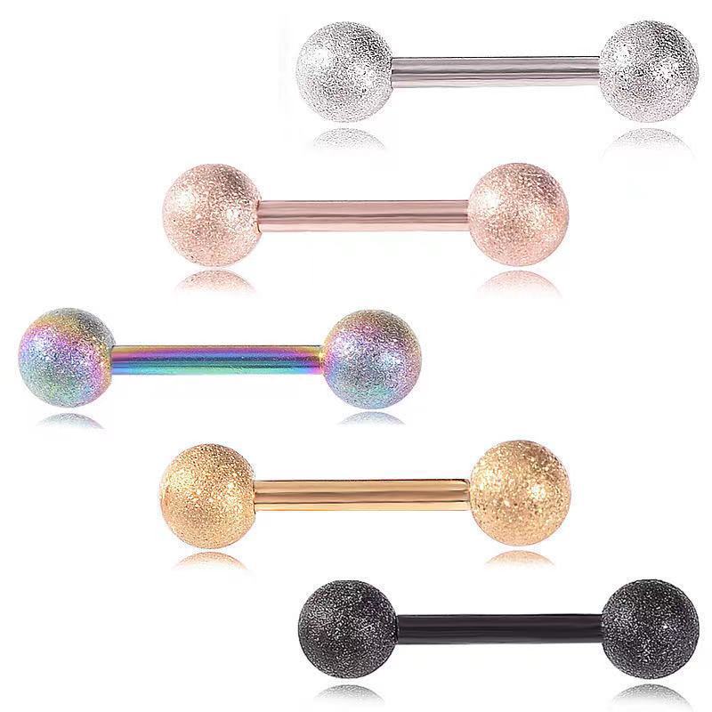 14G Surgical Steel Straight Ba - đánh giá và giá Tongue Barbell Straight