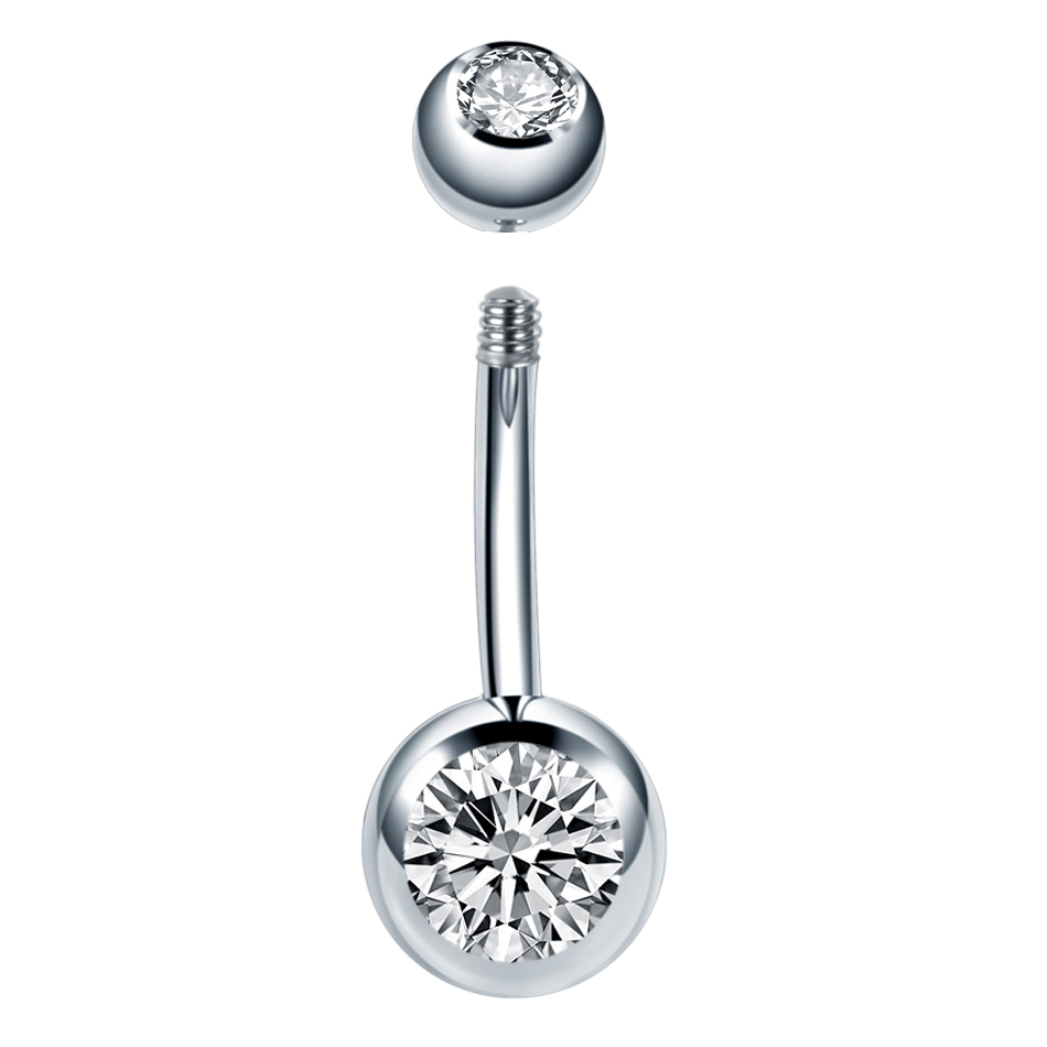 10Pcs/lot G23 Titanium Belly B - đánh giá và giá Belly Bar Titanium