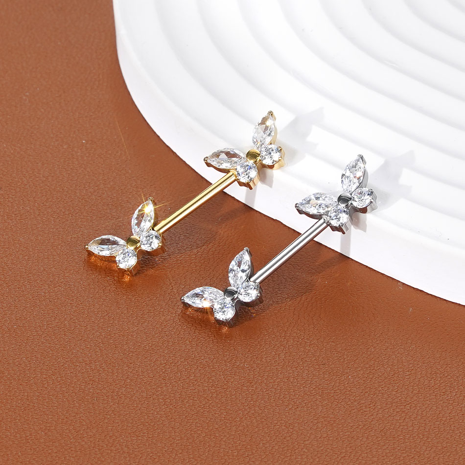 1Pc G23 Titanium Nipple Ring S - đánh giá và giá Zoor Body Jewelry