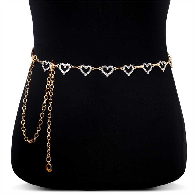 Fashion Rhinestone Heart Waist - đánh giá và giá Body Jewelry By The Chain Gang