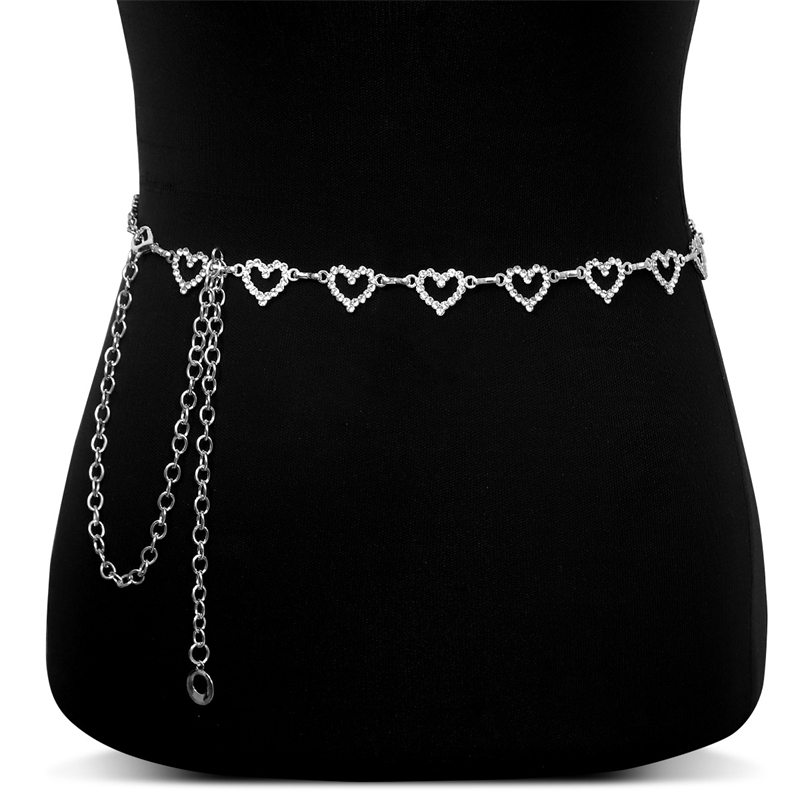 Fashion Rhinestone Heart Waist - đánh giá và giá Body Jewelry By The Chain Gang