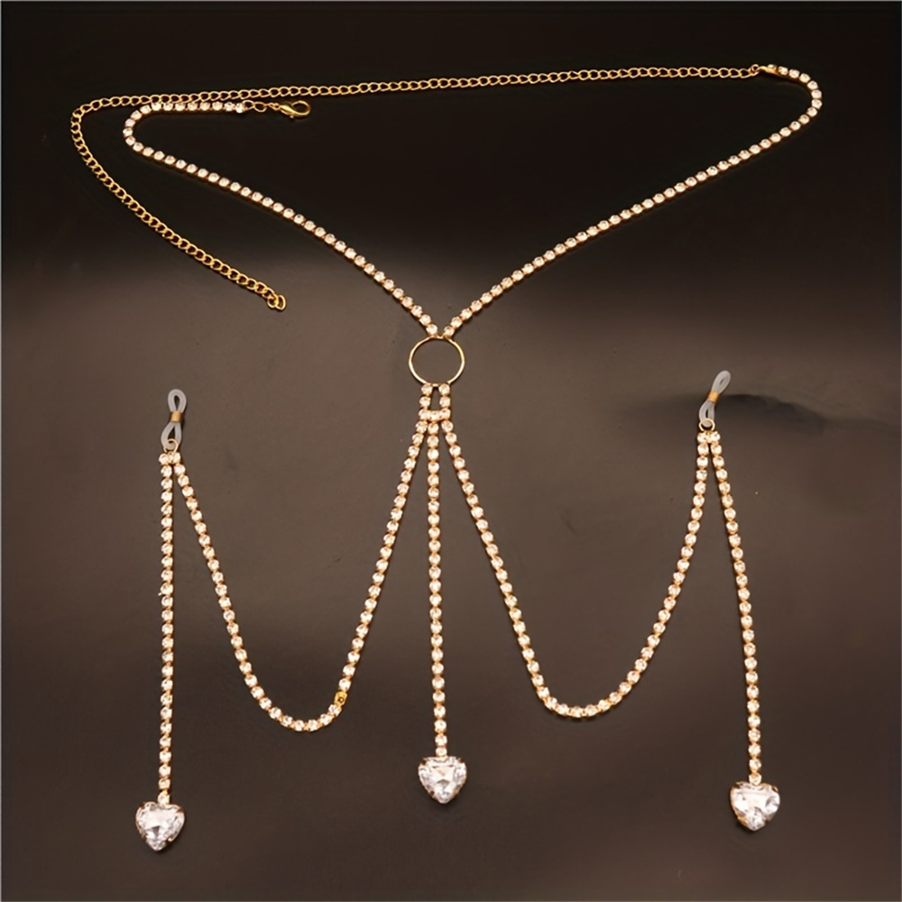 Exquisite Fashion Shining Rhin - đánh giá và giá Body Jewelry Rhinestone