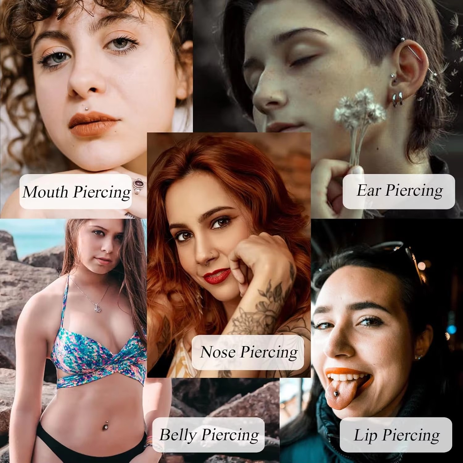 100/50/20/10pcs Piercing Needl - đánh giá và giá Body Jewelry Tool