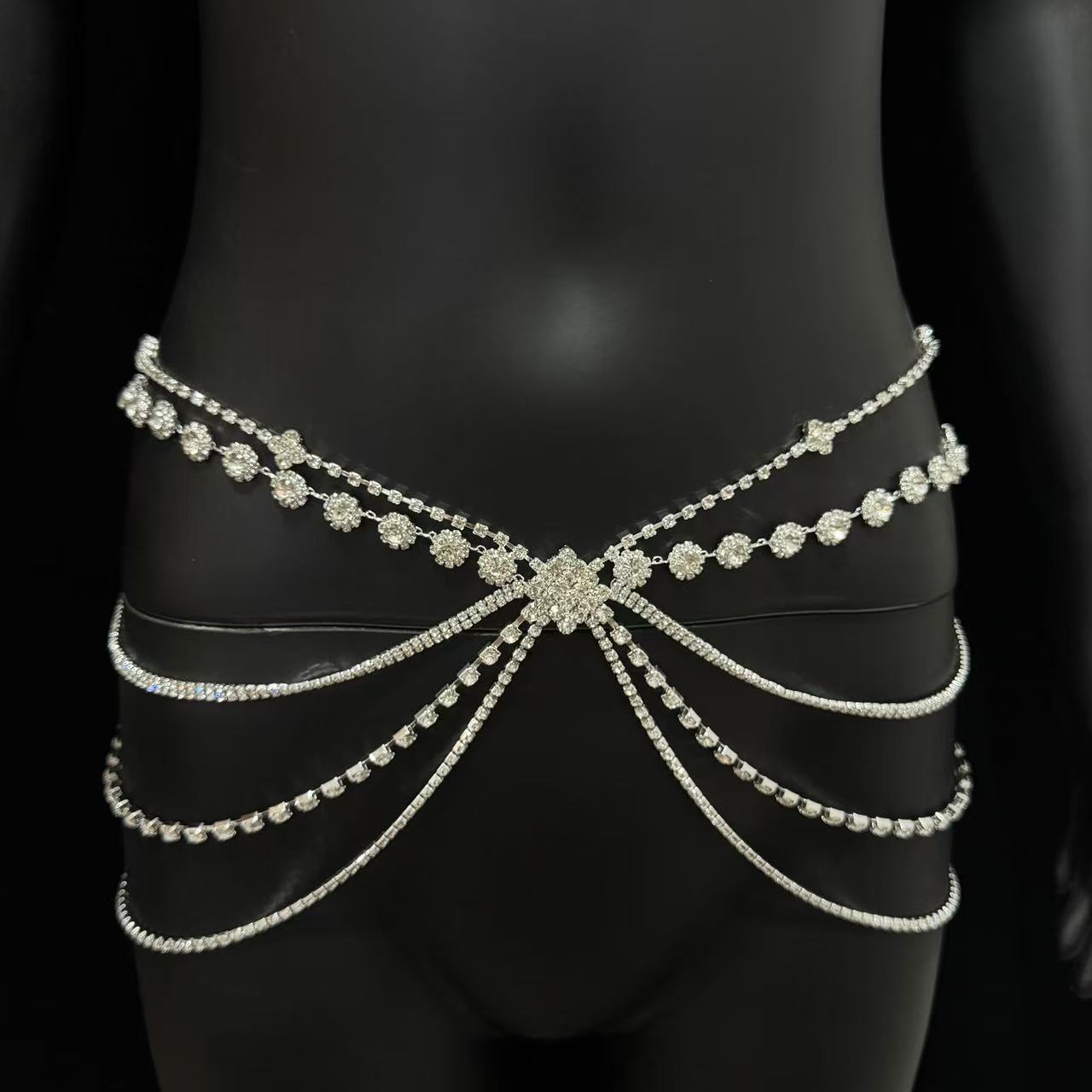 Elegant 1 piece adjustable rhi - đánh giá và giá Body Jewelry Rhinestone
