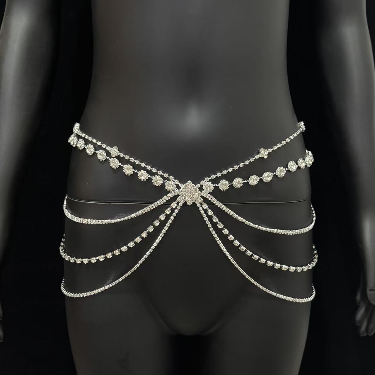 Elegant 1 piece adjustable rhi - đánh giá và giá Body Jewelry Rhinestone