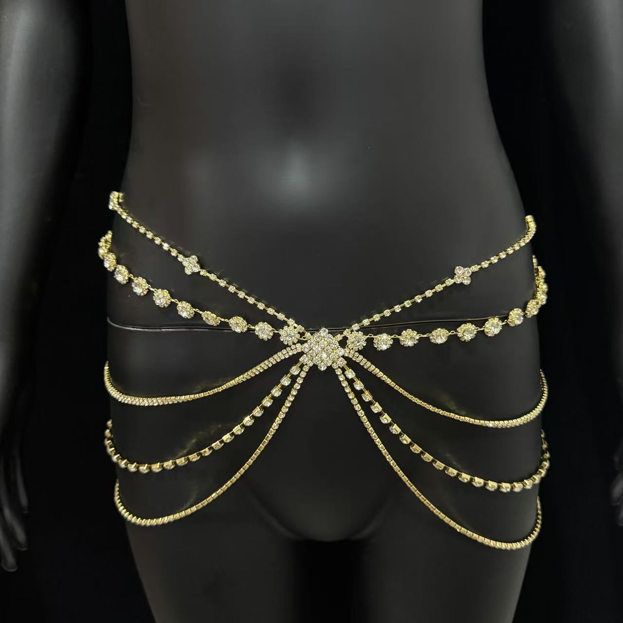 Elegant 1 piece adjustable rhi - đánh giá và giá Body Jewelry Rhinestone