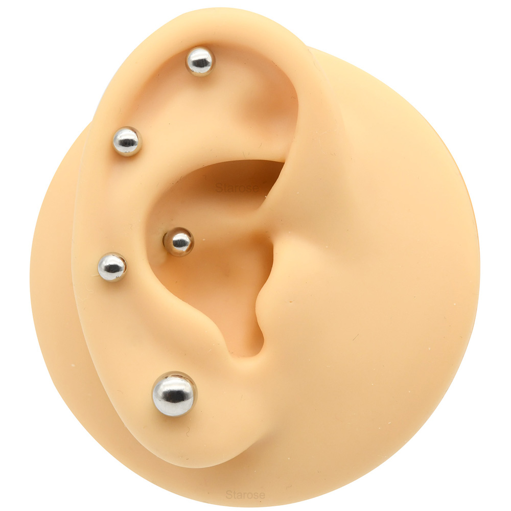 1Pc 12G-00G Stainless Steel St - đánh giá và giá Tongue Barbell Straight