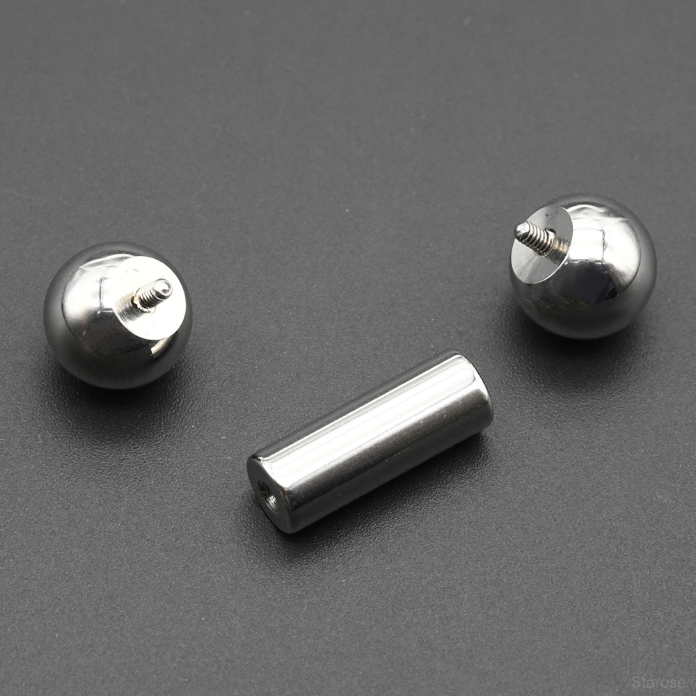 1Pc 12G-00G Stainless Steel St - đánh giá và giá Tongue Barbell Straight