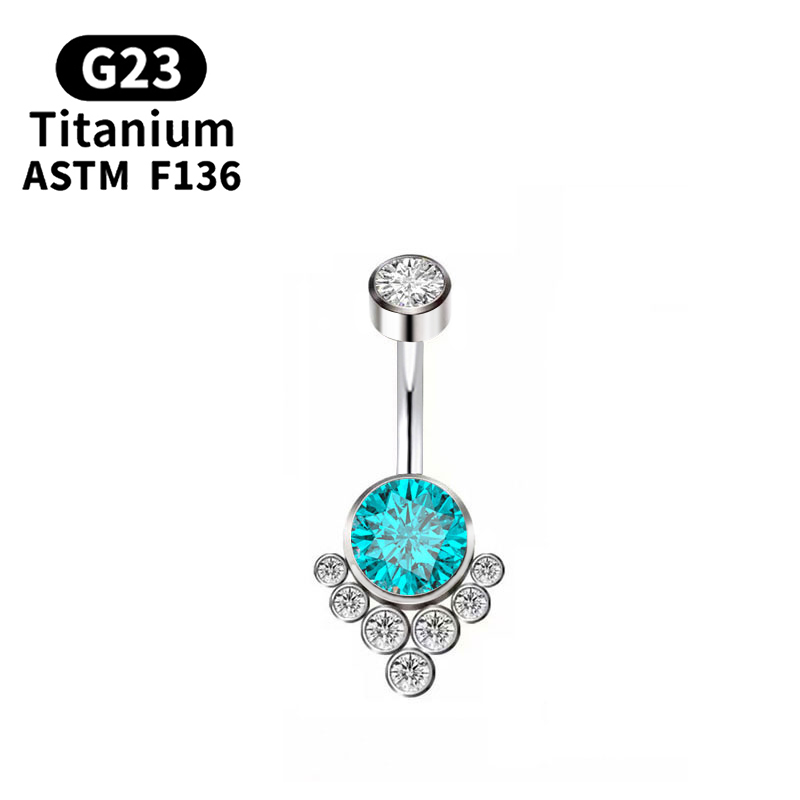 G23 Titan Xuyên Titan Cao Cấp  - đánh giá và giá Belly Bar Titanium