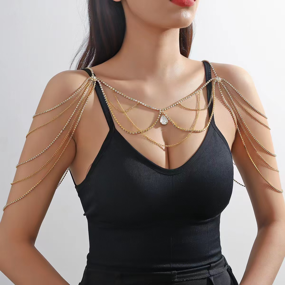 Hot selling and explosive geom - đánh giá và giá Body Jewelry Rhinestone
