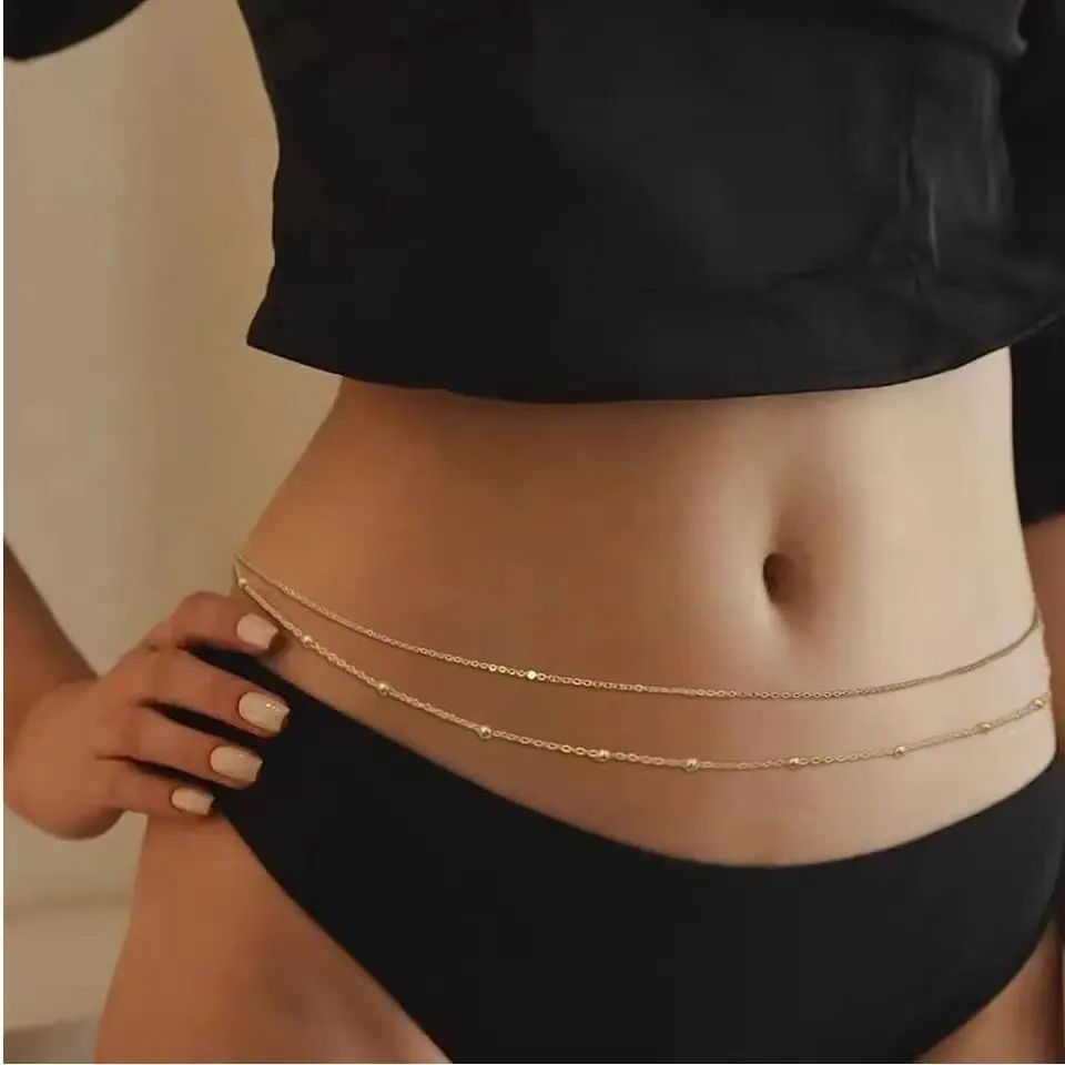 HipHop Double Layers Belly Cha - đánh giá và giá Body Jewelry By The Chain Gang